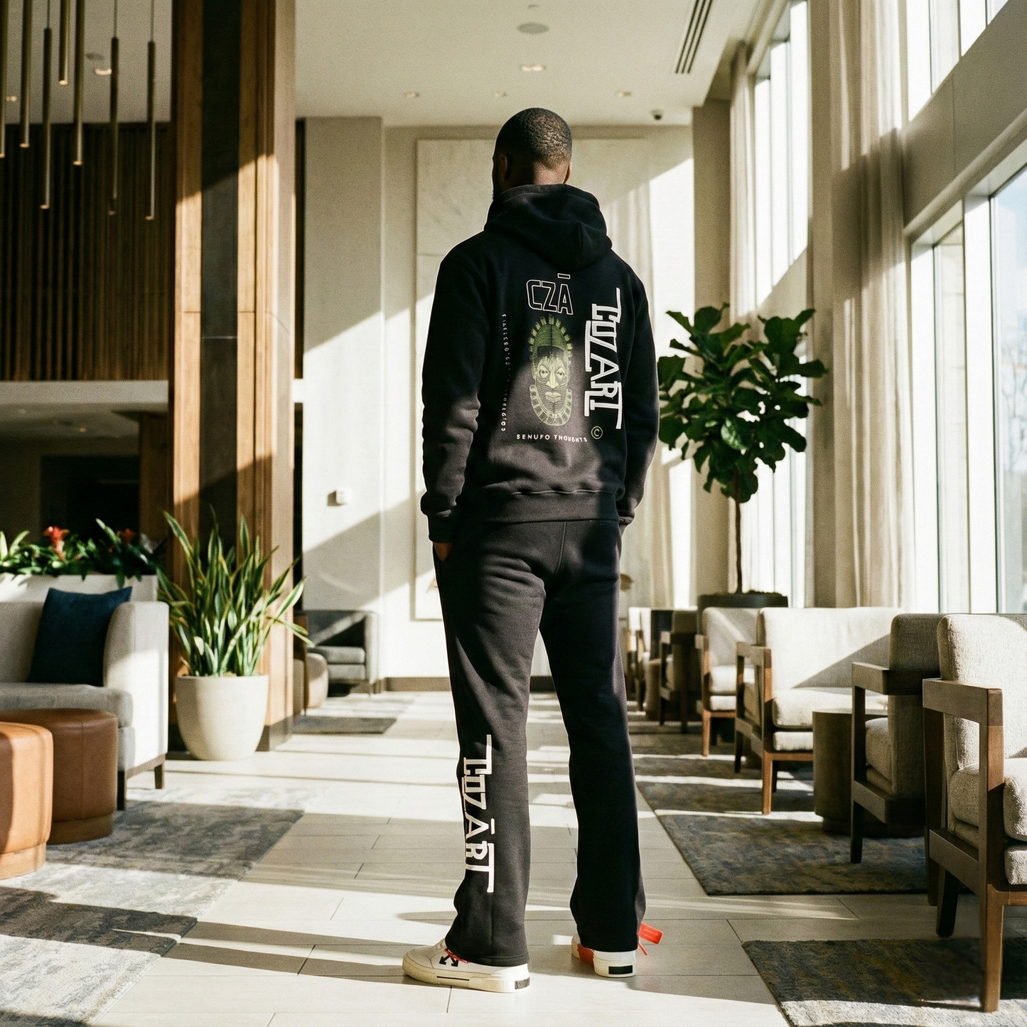 KAOLIN2 Black Sweatsuit