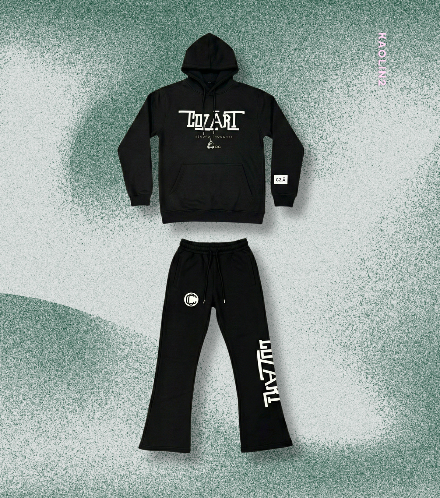 KAOLIN2 Black Sweatsuit