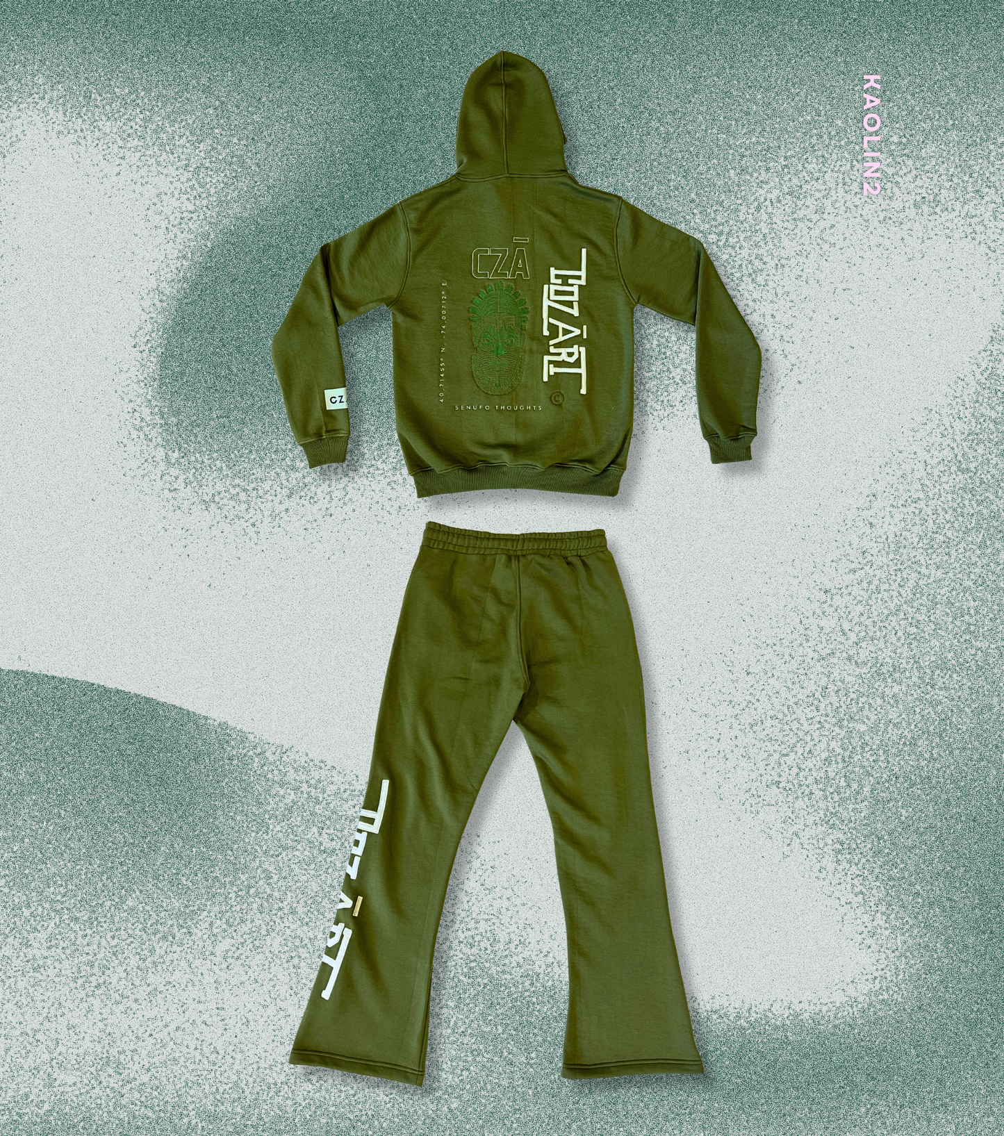 KAOLIN2 Green Sweatsuit